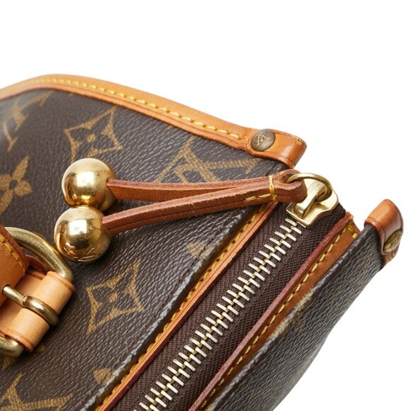 LOUIS VUITTON Brown Monogram Leather Bag - Picture 10 of 14